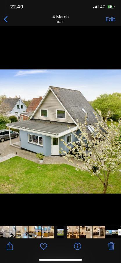 Big Villa In Stege Near Mons Klint With Trampolin Esterno foto